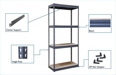 Rakku Light Duty Racking Boltless Ttf Group