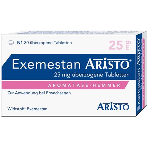 Exemestan Aristo® 25 Mg 30 St Mit Dem E Rezept Kaufen Shop Apotheke