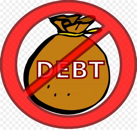 No Debt Sign