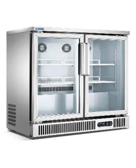 Refrigerador Back Bar BE SG 250 Acero Inox Migsa CDO NEGOCIOS