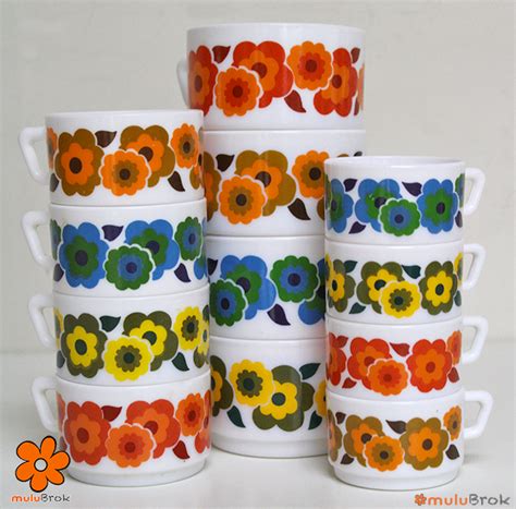 Tasse Arcopal Lotus Mulubrok Brocante En Ligne