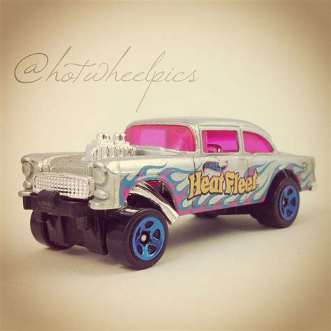 '55 Chevy Gasser (Zamac) - 2015 Hot Wheels - HW Workshop: Heat Fleet # ...