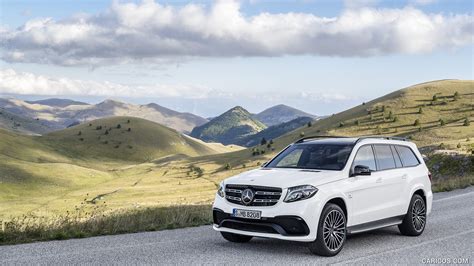 2017 Mercedes Amg Gls 63 4matic Color Designo Diamond White Bright