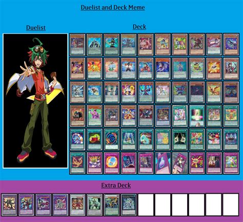 Duelist and Deck - Yuya Sakaki by OmegaDuelist274 on DeviantArt