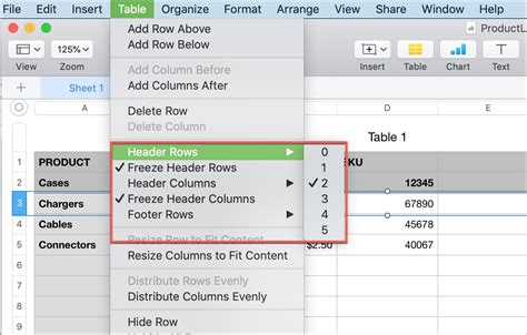 How To Freeze Columns And Rows In Numbers On Mac And IOS Mid Atlantic