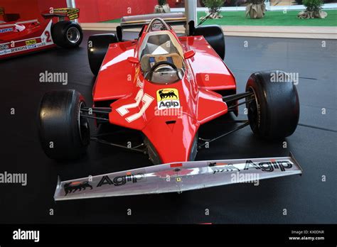 Mugello It October 2017 Ferrari F1 126 Ck 1981 Of Gilles Villeneuve