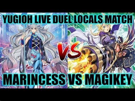 YU GI OH LIVE DUEL LOCALS MATCH MARINCESS D A D VS MAGIKEY Javier