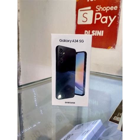 Jual Samsung Galaxy A34 5G Ram 8 256 Gb NEW Segel Dosbuk Sein 100