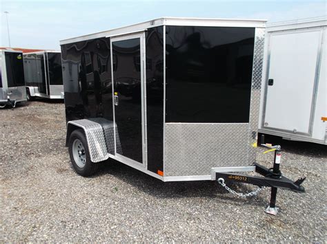 New 2025 Covered Wagon Trailers 5x8 Single Axle Cargo Trailer