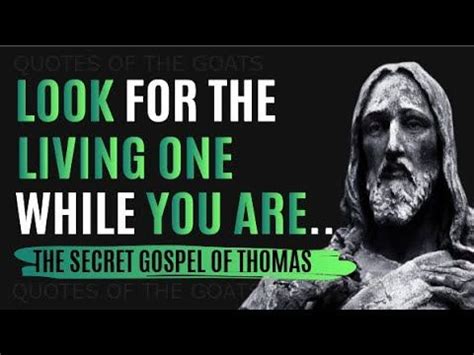 Jesus Quotes You Never Heard from The Secret Gospel of Thomas | Deep ...