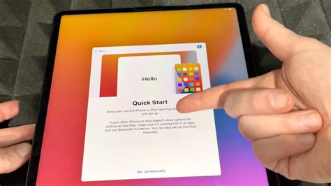 Use Quick Start To Transfer Data From One IPad To Another YouTube