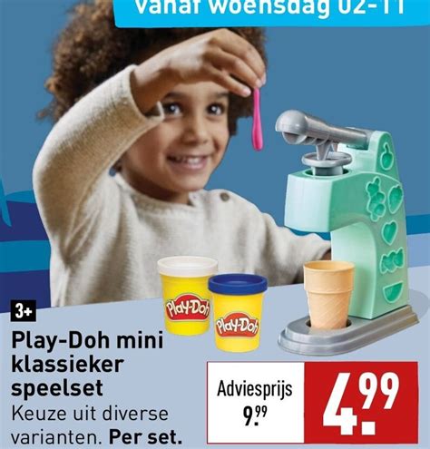 Play Doh Mini Klassieker Speelset Aanbieding Bij Aldi