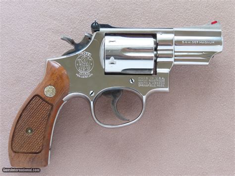 1973 Vintage Nickel Smith And Wesson Model 19 3 W 25 Barrel In 357