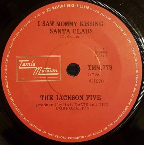 The Jackson 5 I Saw Mommy Kissing Santa Claus 1970 Vinyl Discogs