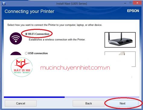 Cách Cài Máy In Epson L805 Qua Wifi Mực In Chuyển Nhiệt Mh