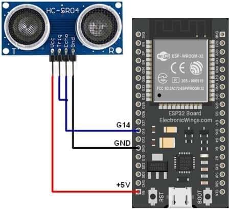 ESP32 With HC-SR04 Ultrasonic Sensor With Arduino IDE, 45% OFF