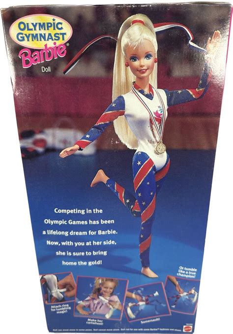 Mavin Mattel Atlanta Olympic Gymnast Barbie Doll Movie