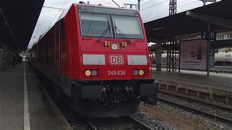 Mit Dem Doatos Und BR 245 Als IRE 3 Von Friedrichshafen Stadt Nach