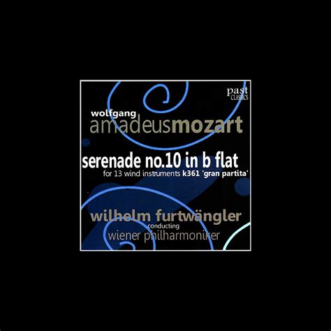 Mozart Serenade No 10 In B Flat For 13 Wind Instruments K 361