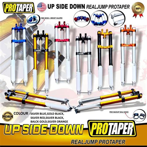 Jual Upsidedown Usd Upside Down Shock Depan Klx Cross Protaper Real