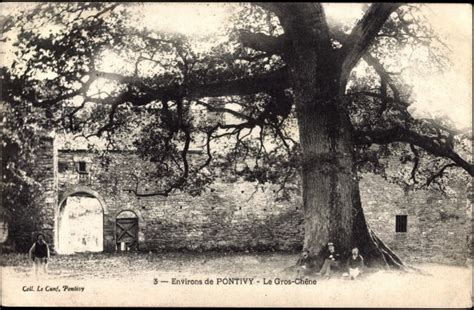 Ansichtskarte Postkarte Pontivy Cpa Le Gros Chene Akpool De