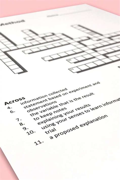 The Scientific Method And Using Variables For Middle School