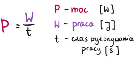 Praca Moc Energia Definicje Wzory I Zadania FIZYKA NA LUZIE