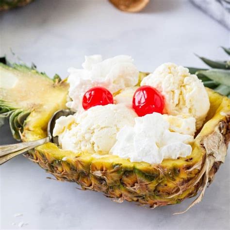 No Churn Pineapple Coconut Ice Cream Recipe With Video Bake Me Some