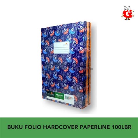 Jual Buku Folio Hard Cover Paperline Isi 100 Lembar Shopee Indonesia