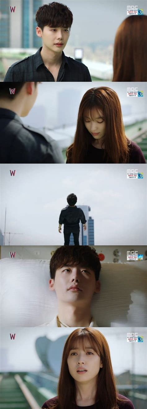 [spoiler] W Lee Jong Suk Jumps Off Rooftop In Front Of Han Hyo Joo