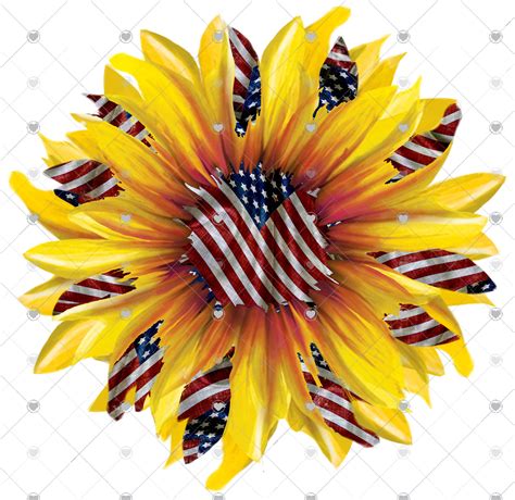 Sunflower Flag Ready To Press Sublimation Transfer Ready To Etsy