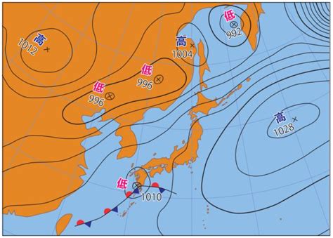 （理科コラム11）天気図の見方をマスターして受験に備えよう！ 中サポ