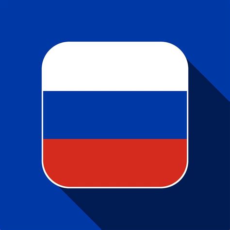 Russia flag, official colors. Vector illustration. 11734206 Vector Art ...