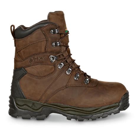 Guide Gear Mens Uplander Insulated Waterproof Hunting Boots 400 Grams 641117 Hunting Boots