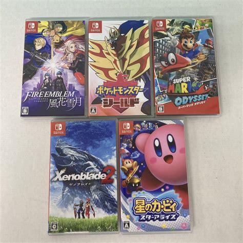 Yahooオークション Nintendoswitchソフト5本セット 星のカービィ ゼ