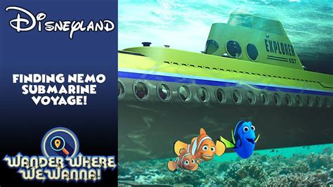 Finding Nemo Submarine Voyage At Disneyland Youtube