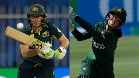 Australia Aus Vs Pakistan Pak Womens T20 World Cup 2024