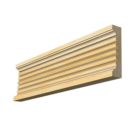 Fluted Moulding 118 X 28mm Trims Borders And Panel Mouldings