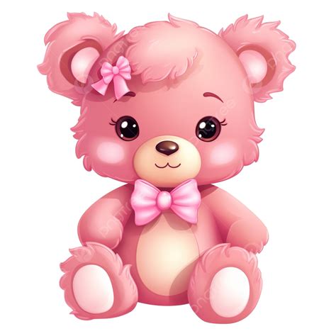 Pink Bear Clipart