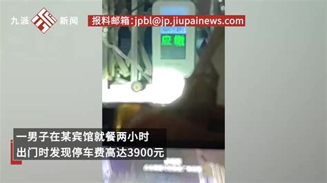 男子停车2小时被收费3900元：系统有误，缴费出门后隔天已退回手机新浪网