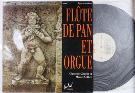 GHEORGHE ZAMFIR IMPROVISATIONS Flûte De Pan Et Orgue F LP 1975 FOC EUR