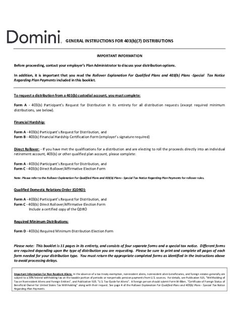 Fillable Online 403 B 7 Distribution Transfer Request Form PIMCO