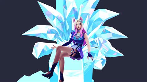 Mmdxlol Asu Rework Kda All Out Ahri Model Dl By Sfinaa On Deviantart