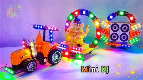 Ganpati Bappa Mini Murti Visarjan Dj Loding At Home Mini Dj Truck