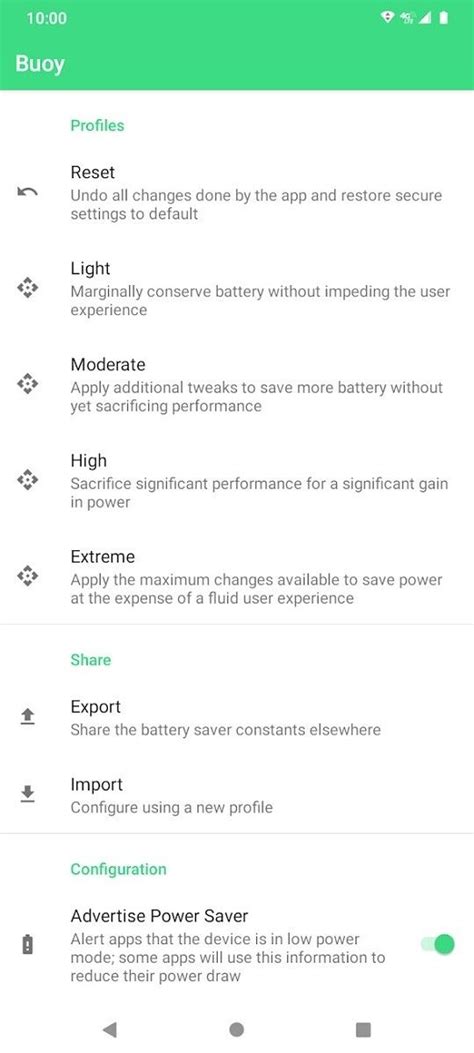 How to customize Android's built-in Battery Saver mode