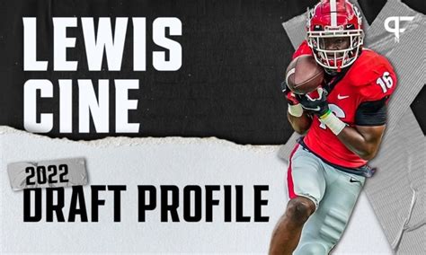 Lewis Cine Georgia S Nfl Draft Scouting Report