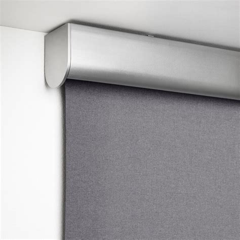 Tretur Block Out Roller Blind Light Grey 60x195 Cm Ikea