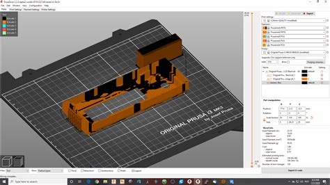 Original Prusa I3 Mk3s Dual Color Camo Lcd Multi Material Print By