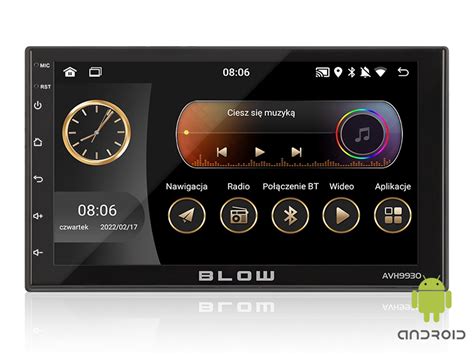 Radio Samochodowe Blow Avh Din Gps Android Bluetooth