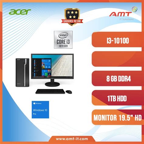 Jual Acer Mini Pc Veriton Ves G I Gb Tb Hdd W Pro